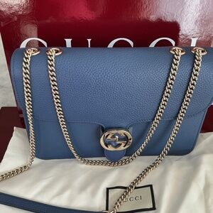 GUCCI bag, interlocking GG, NWT